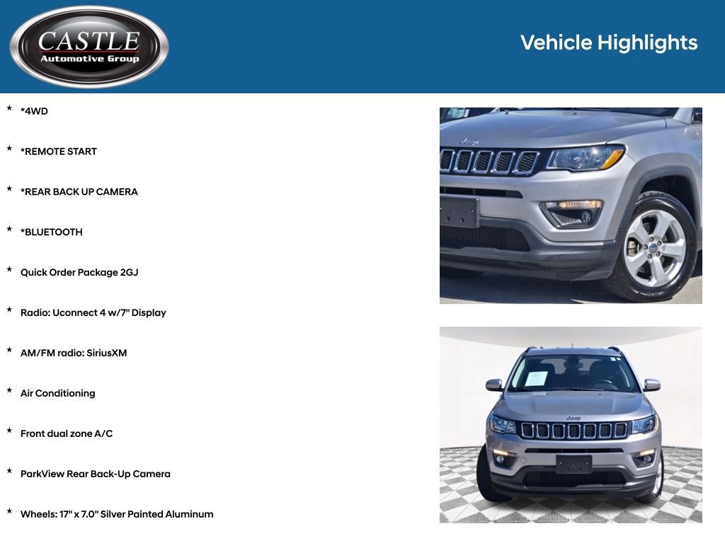 Used 2019 Jeep Compass Latitude AWD/4WD image 3