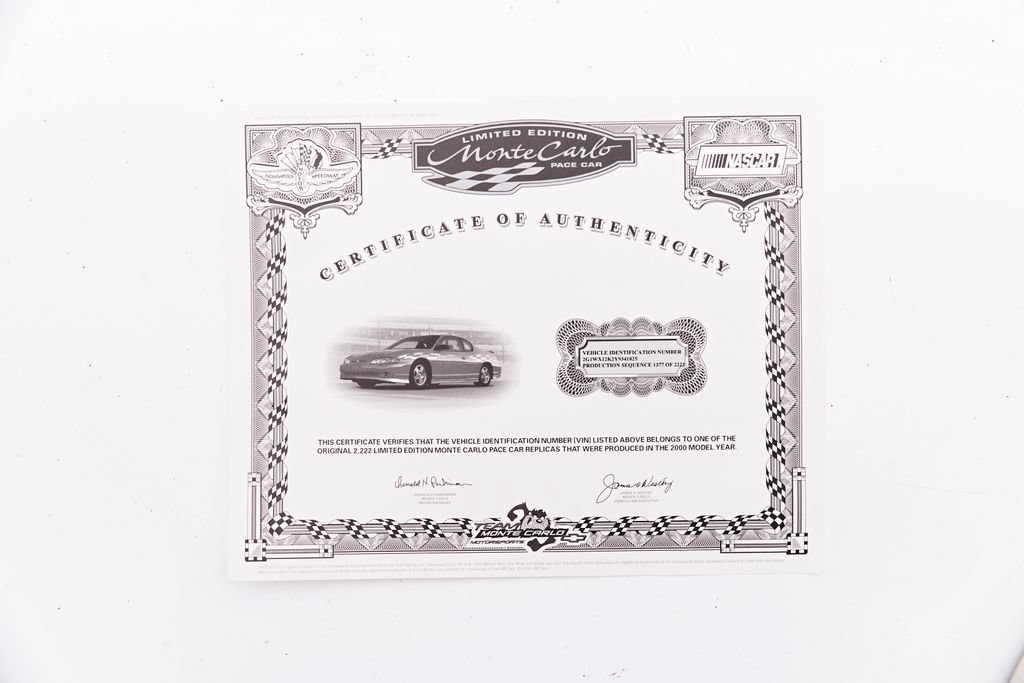 Used 2000 Chevrolet Monte Carlo SS FWD image 71