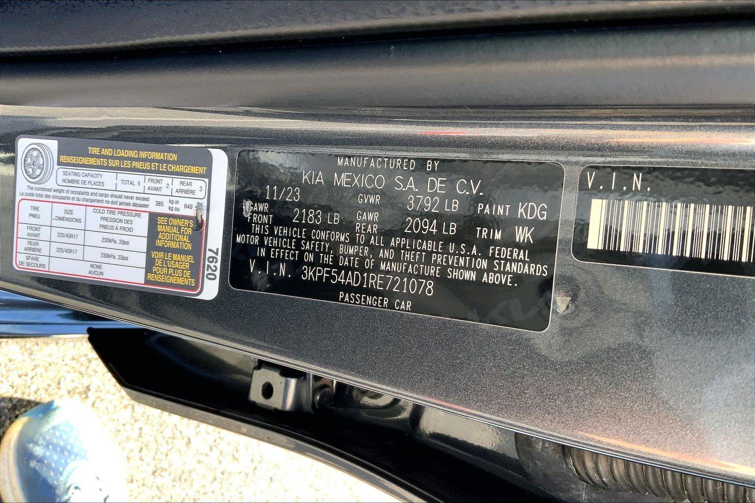 Used 2024 Kia Forte GT-Line w/ GT-Line Premium Package image 30