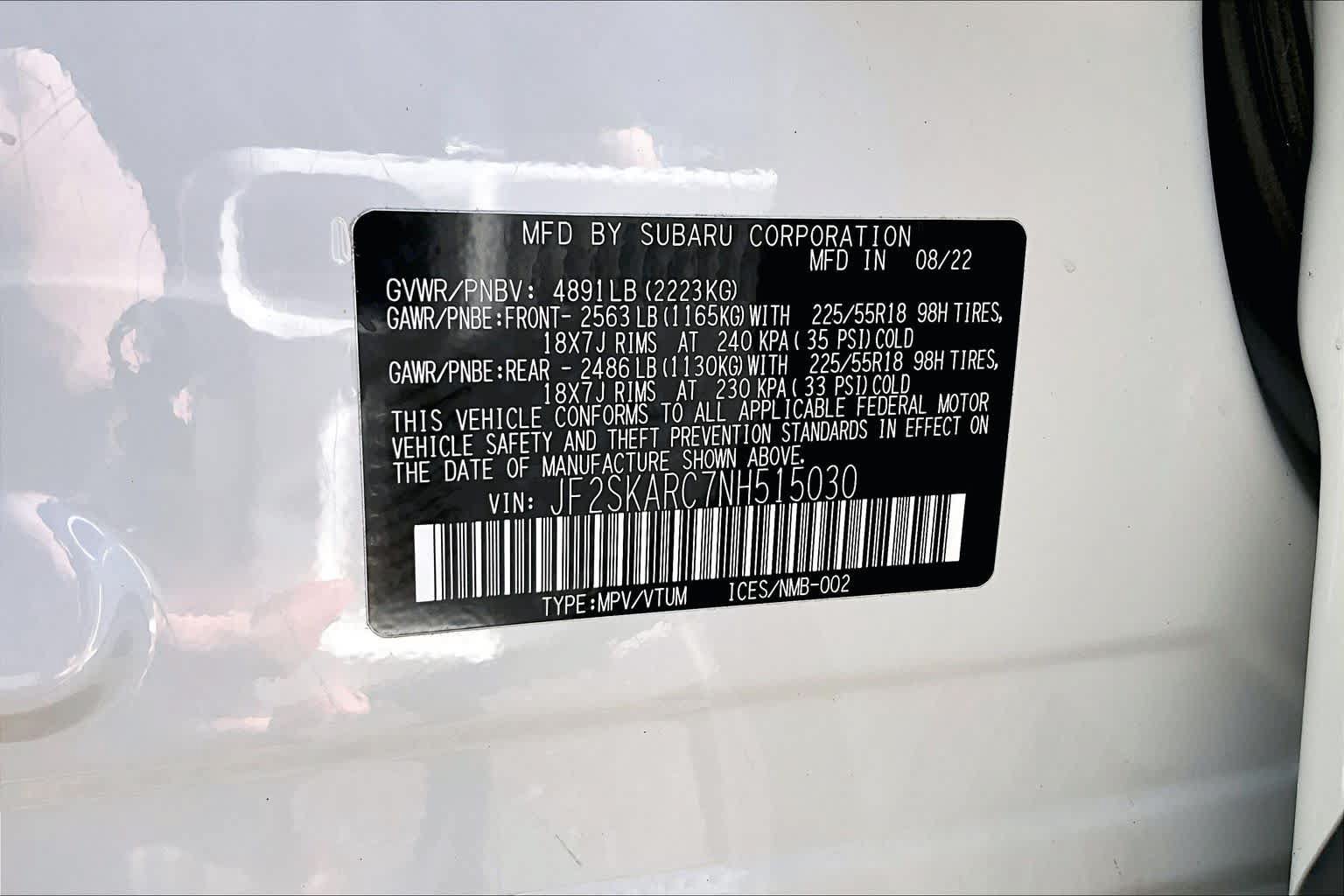 Used 2022 Subaru Forester Touring w/ Popular Package #2 AWD/4WD image 37
