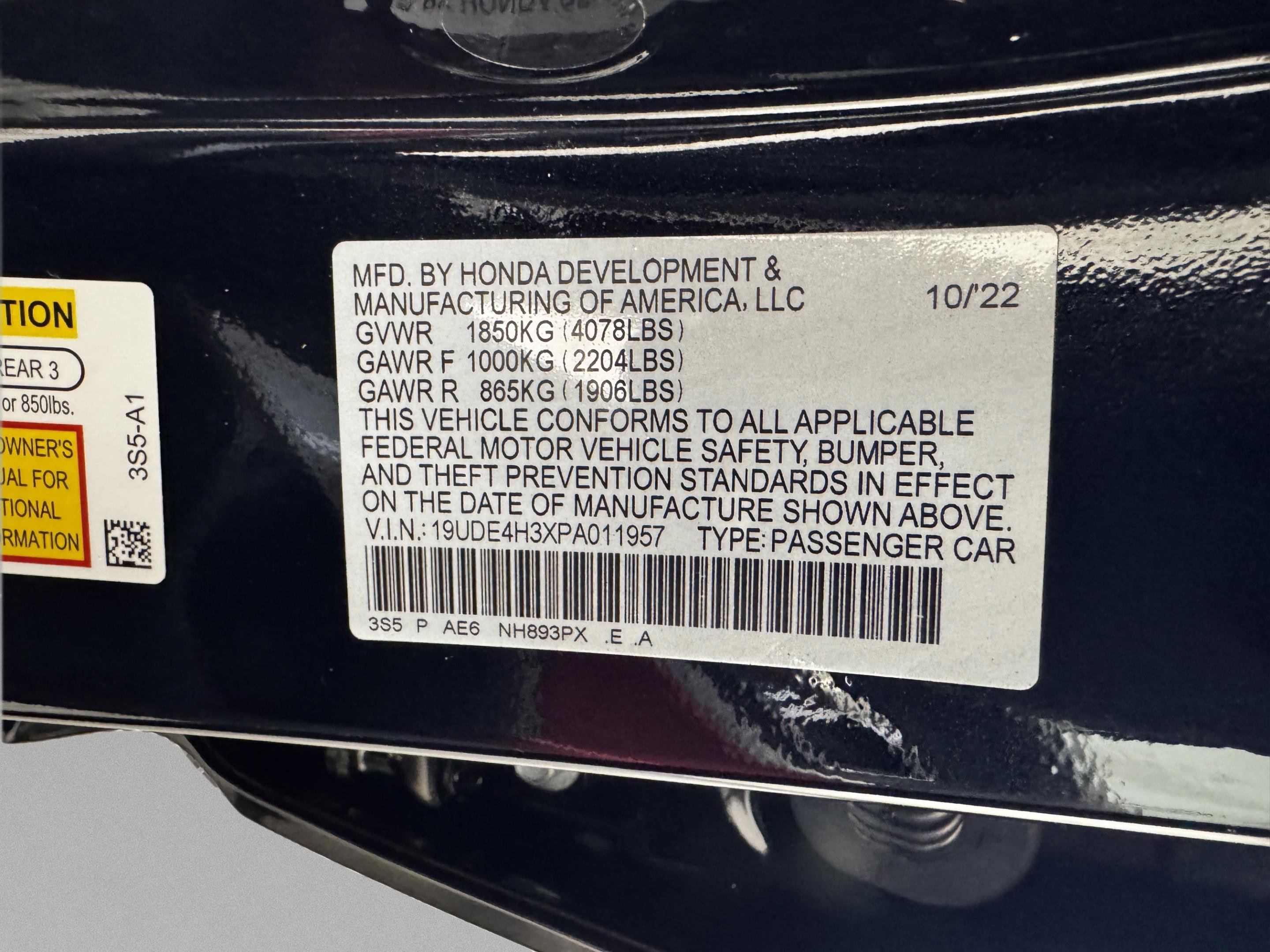 Used 2023 Acura Integra A-Spec FWD image 23