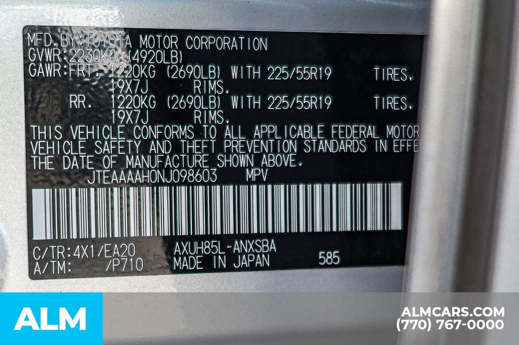 Used 2022 Toyota Venza Limited AWD/4WD image 60