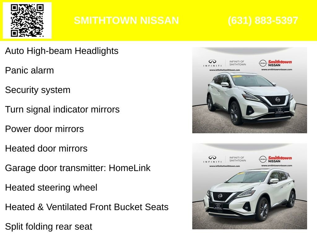 Used 2024 Nissan Murano Platinum w/ Cargo Package AWD/4WD image 8