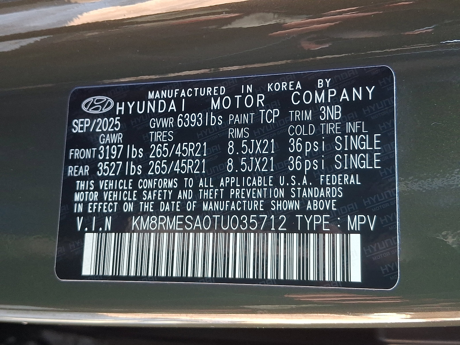 New 2026 Hyundai Palisade Calligraphy image 20