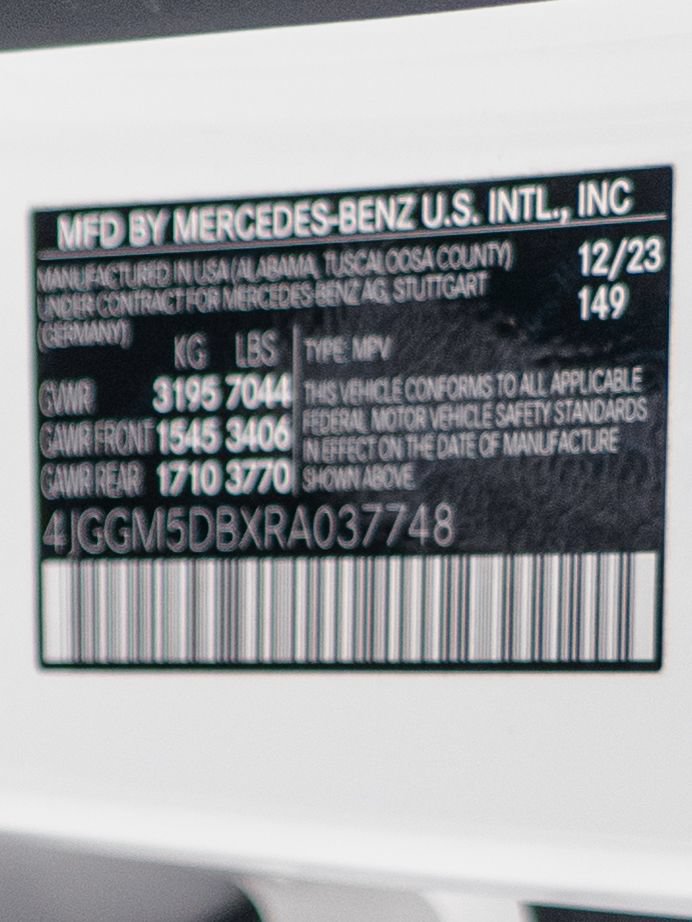 Certified 2024 Mercedes-Benz EQE AMG 4MATIC SUV image 37