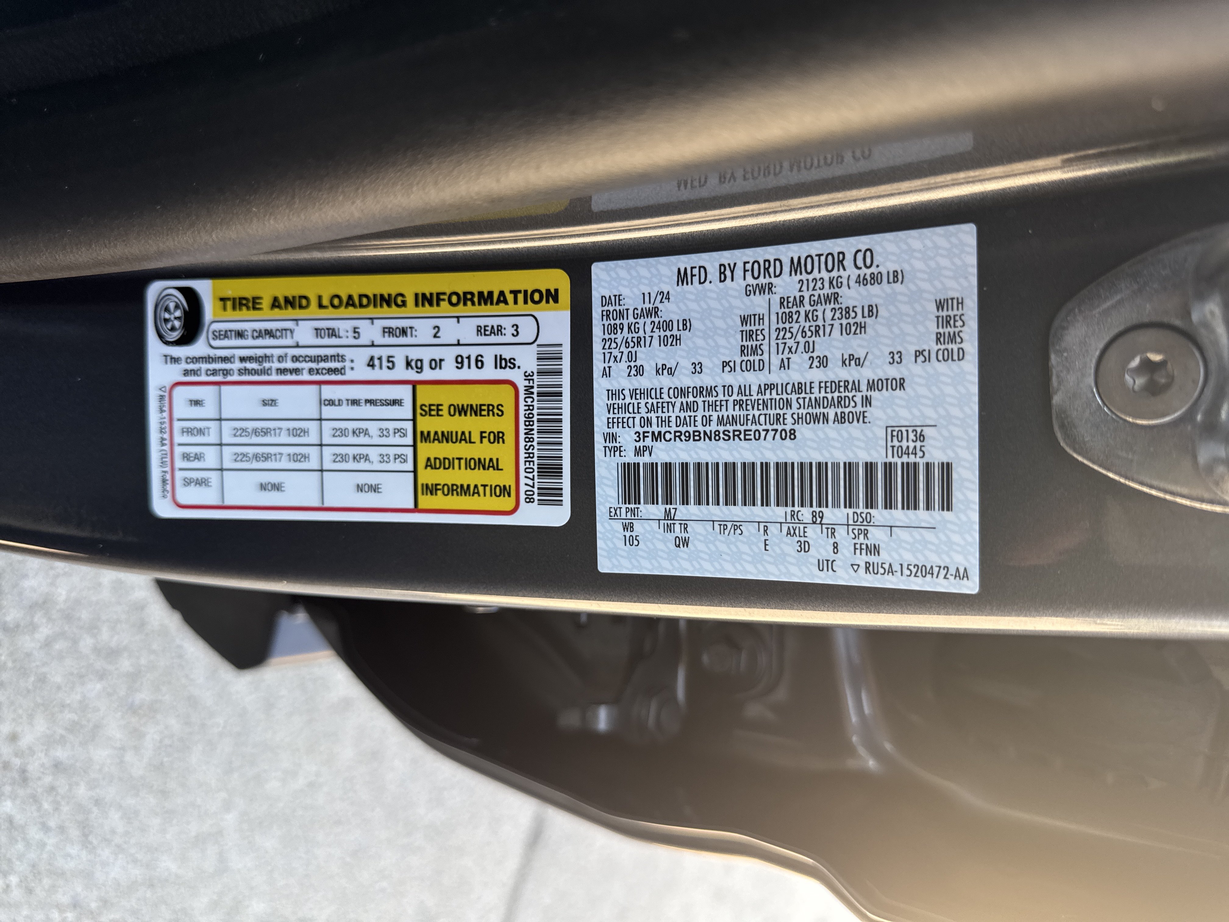 Used 2025 Ford Bronco Sport Big Bend AWD/4WD image 29