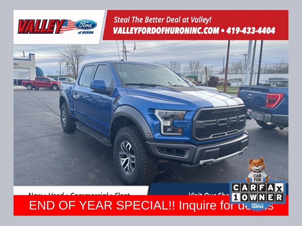 Used 2017 Ford F150 Raptor w/ Equipment Group 802A Luxury image 1