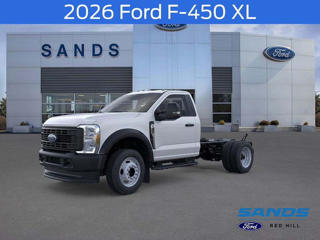 New 2026 Ford F450 XL w/ Snow Plow Prep Package