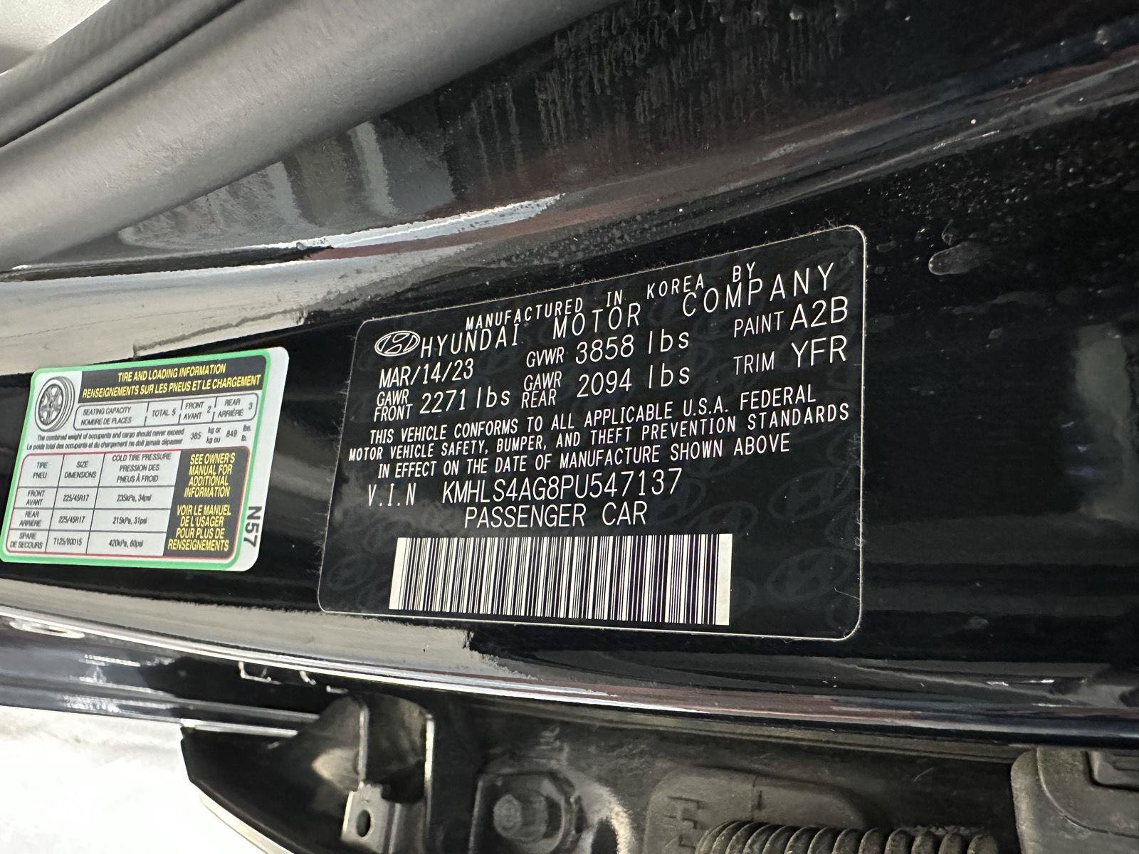 Certified 2023 Hyundai Elantra SEL w/ Convenience Package FWD image 16