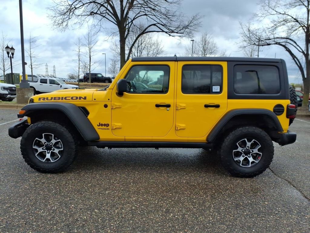 Used 2021 Jeep Wrangler Unlimited Rubicon w/ LED Lighting Group AWD/4WD image 2