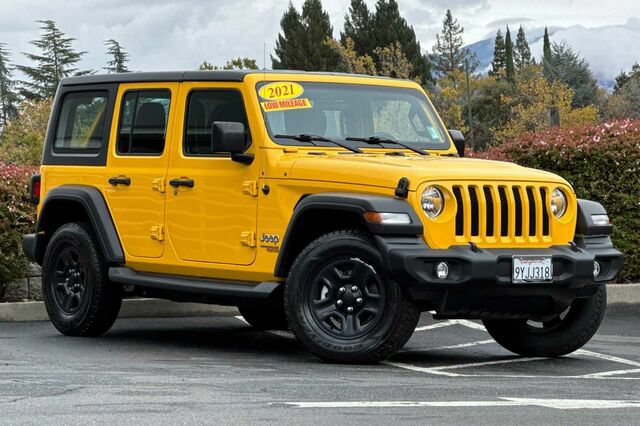 Certified 2021 Jeep Wrangler Unlimited Sport AWD/4WD image 2
