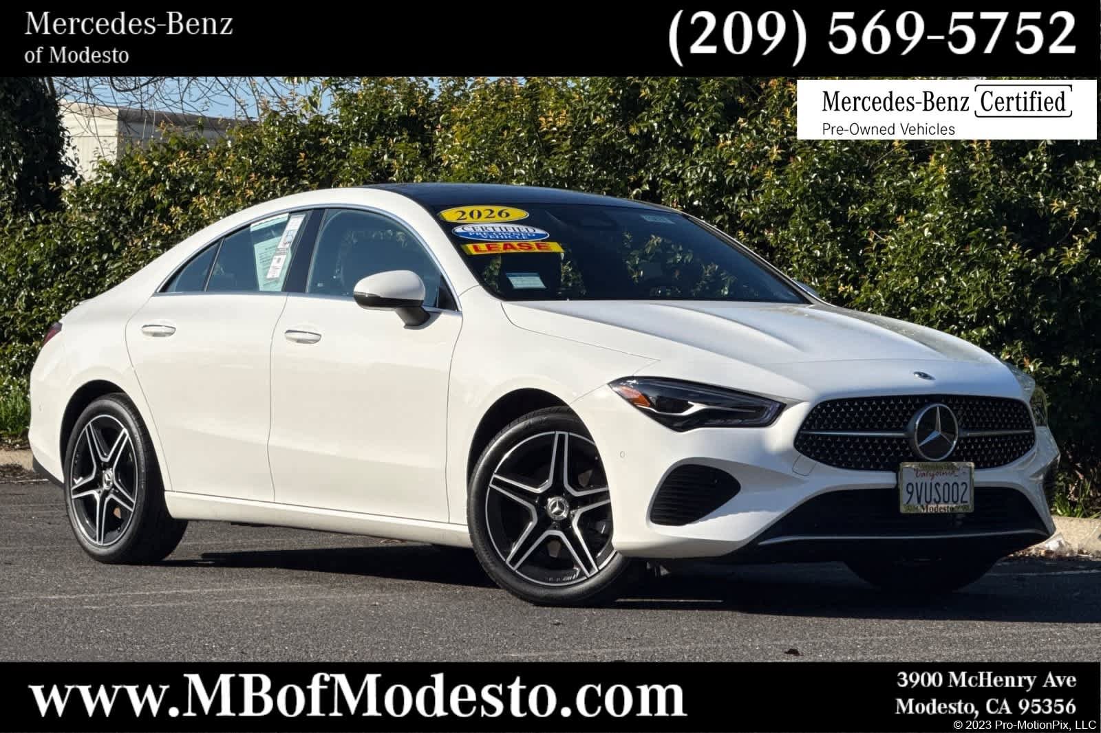 Certified 2026 Mercedes-Benz CLA 250