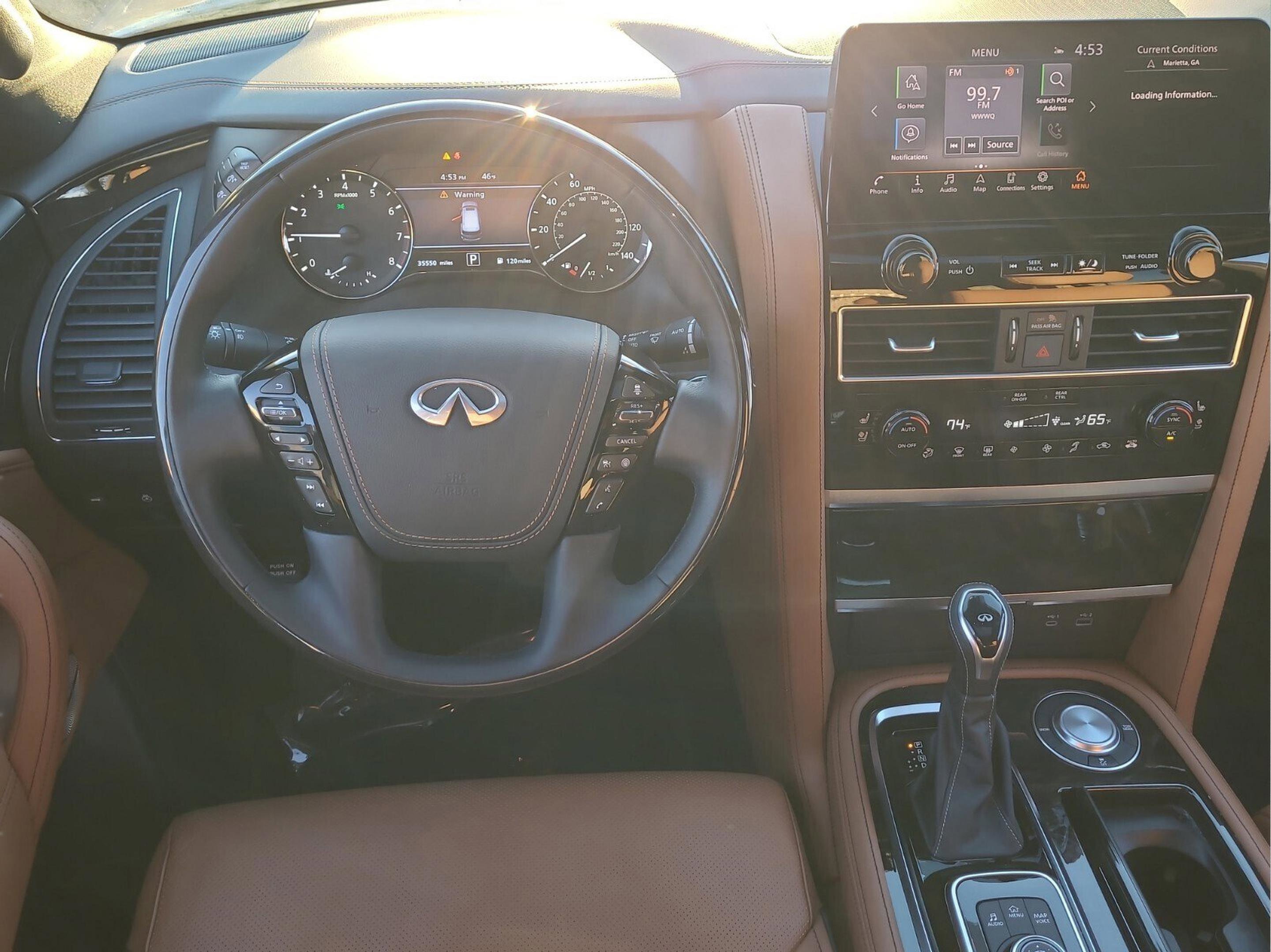 Used 2024 INFINITI QX80 Sensory image 14