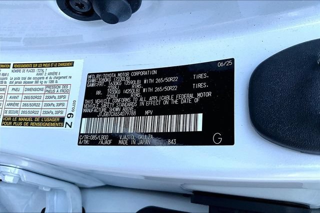 Certified 2025 Lexus LX 600 4WD w/ Accessory Package (2T) image 19