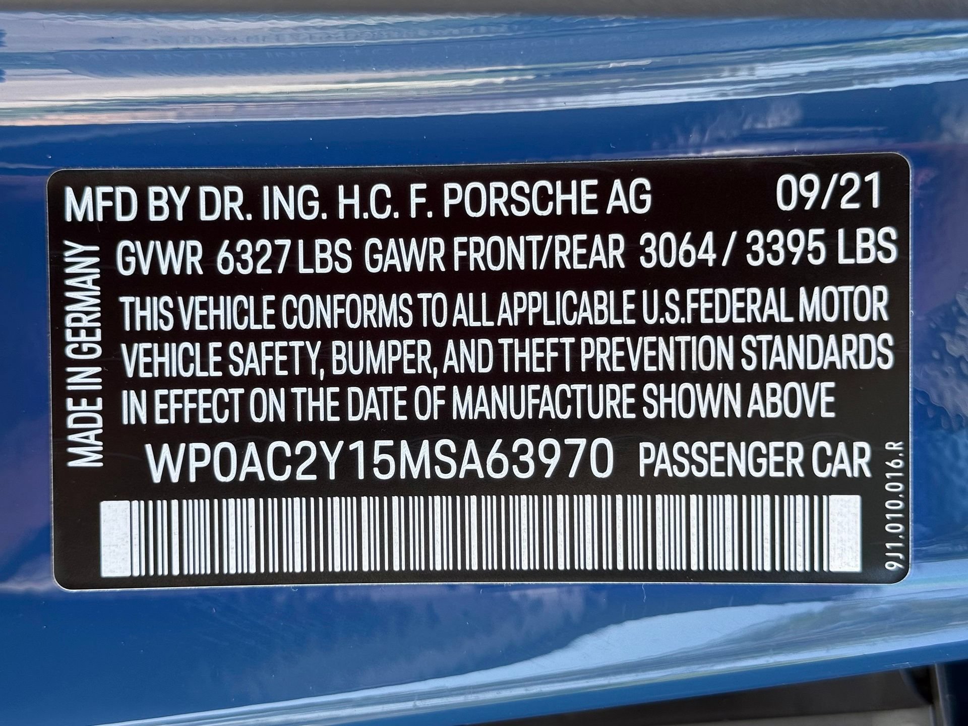 Certified 2021 Porsche Taycan Turbo S AWD/4WD image 39