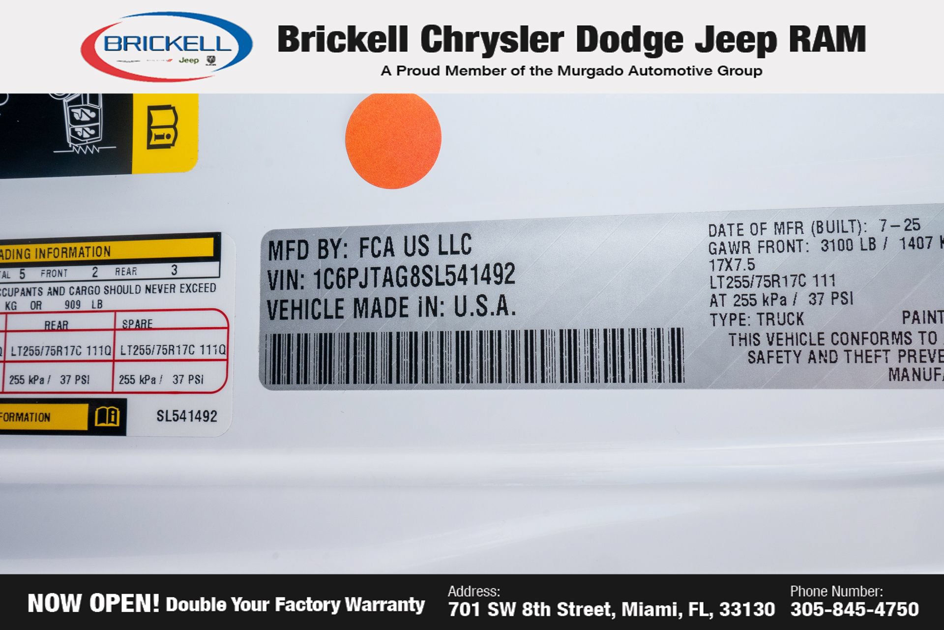 Used 2025 Jeep Gladiator Sport AWD/4WD image 34