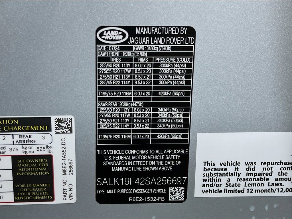 Used 2025 Land Rover Range Rover Autobiography image 34