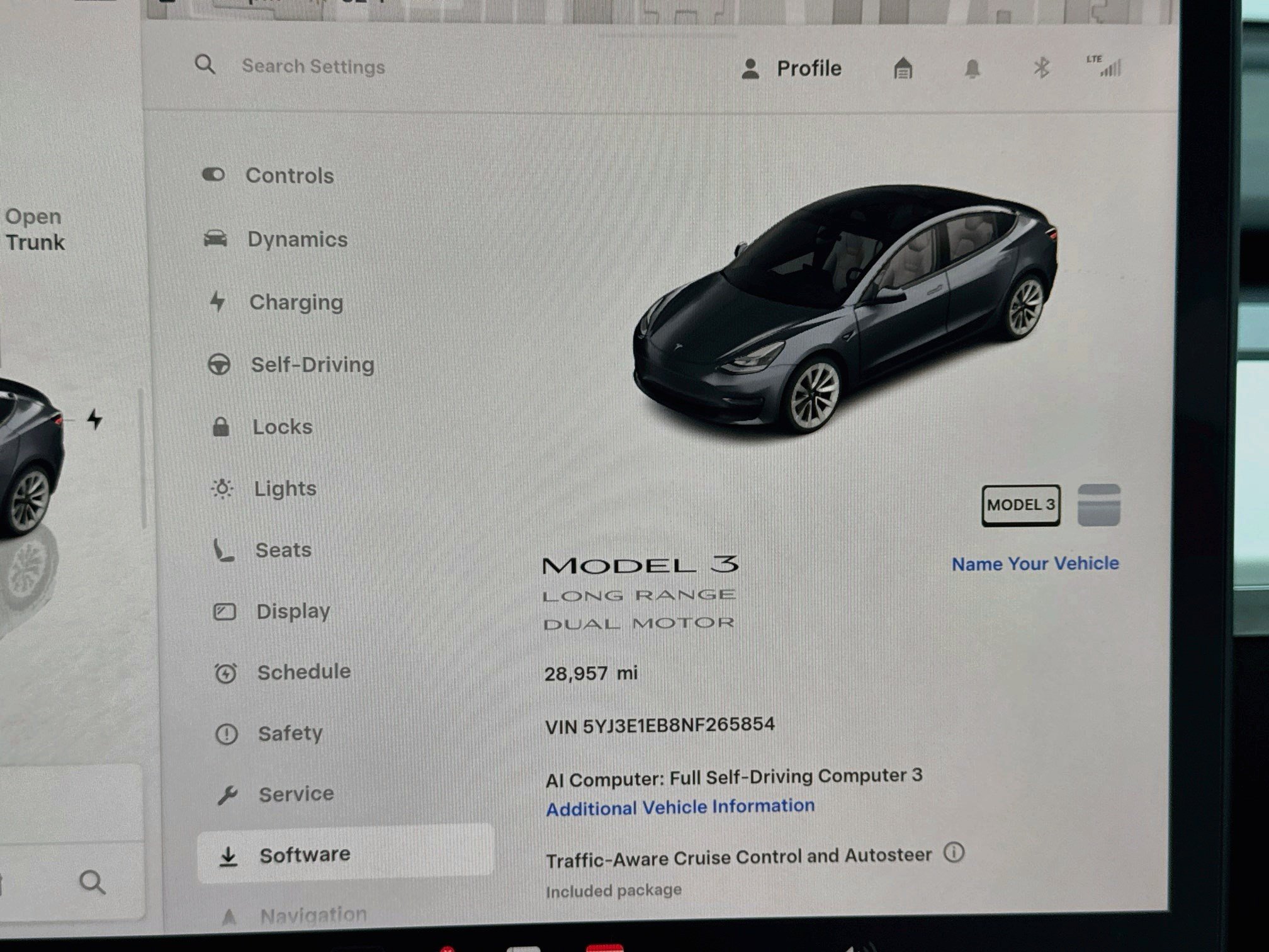 Used 2022 Tesla Model 3 Long Range AWD/4WD image 8