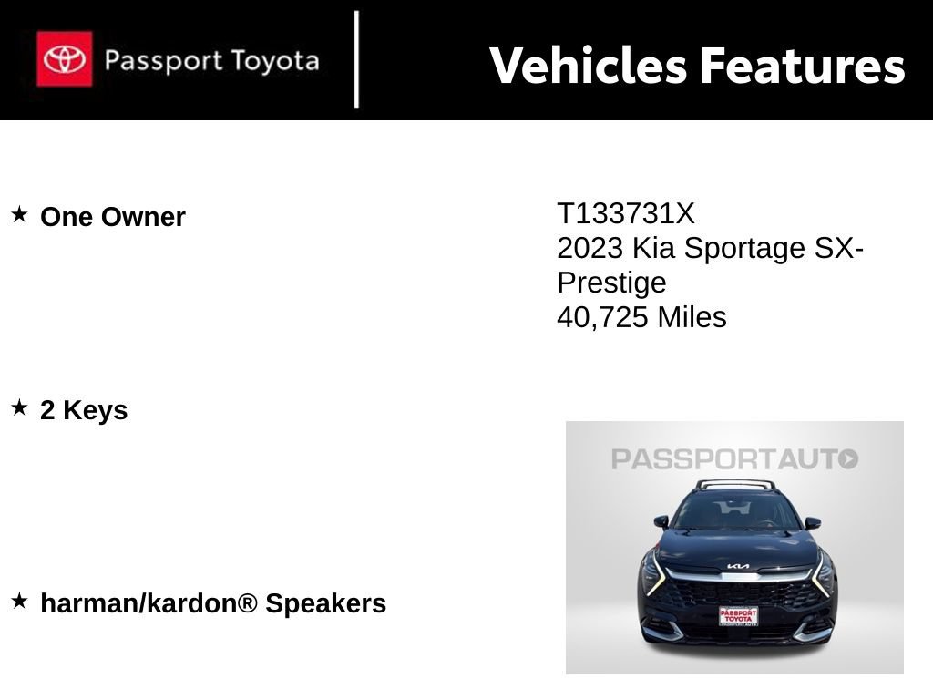Used 2023 Kia Sportage SX AWD/4WD image 11