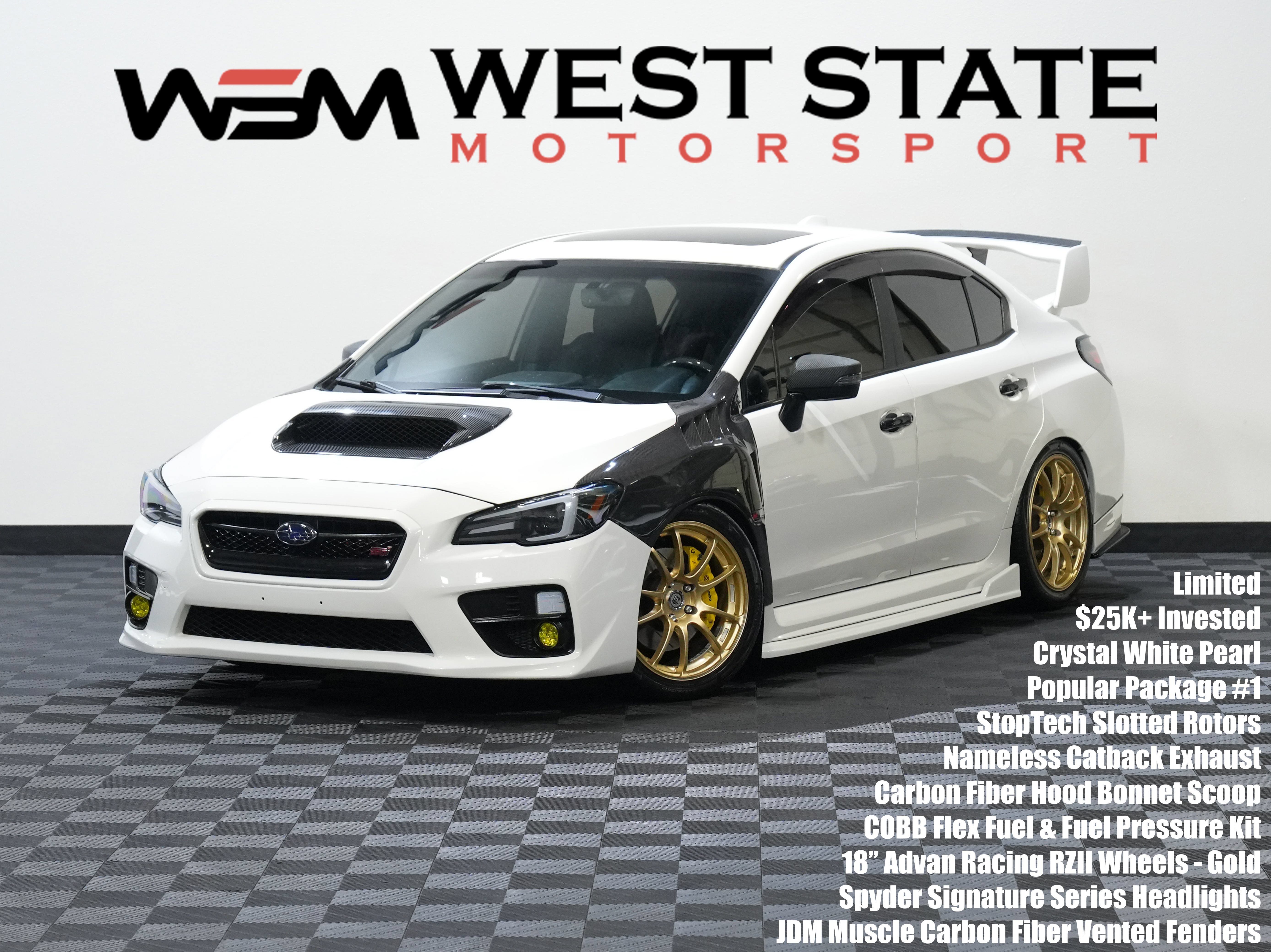 Used 2017 Subaru WRX STI Limited w/ Popular Package #1