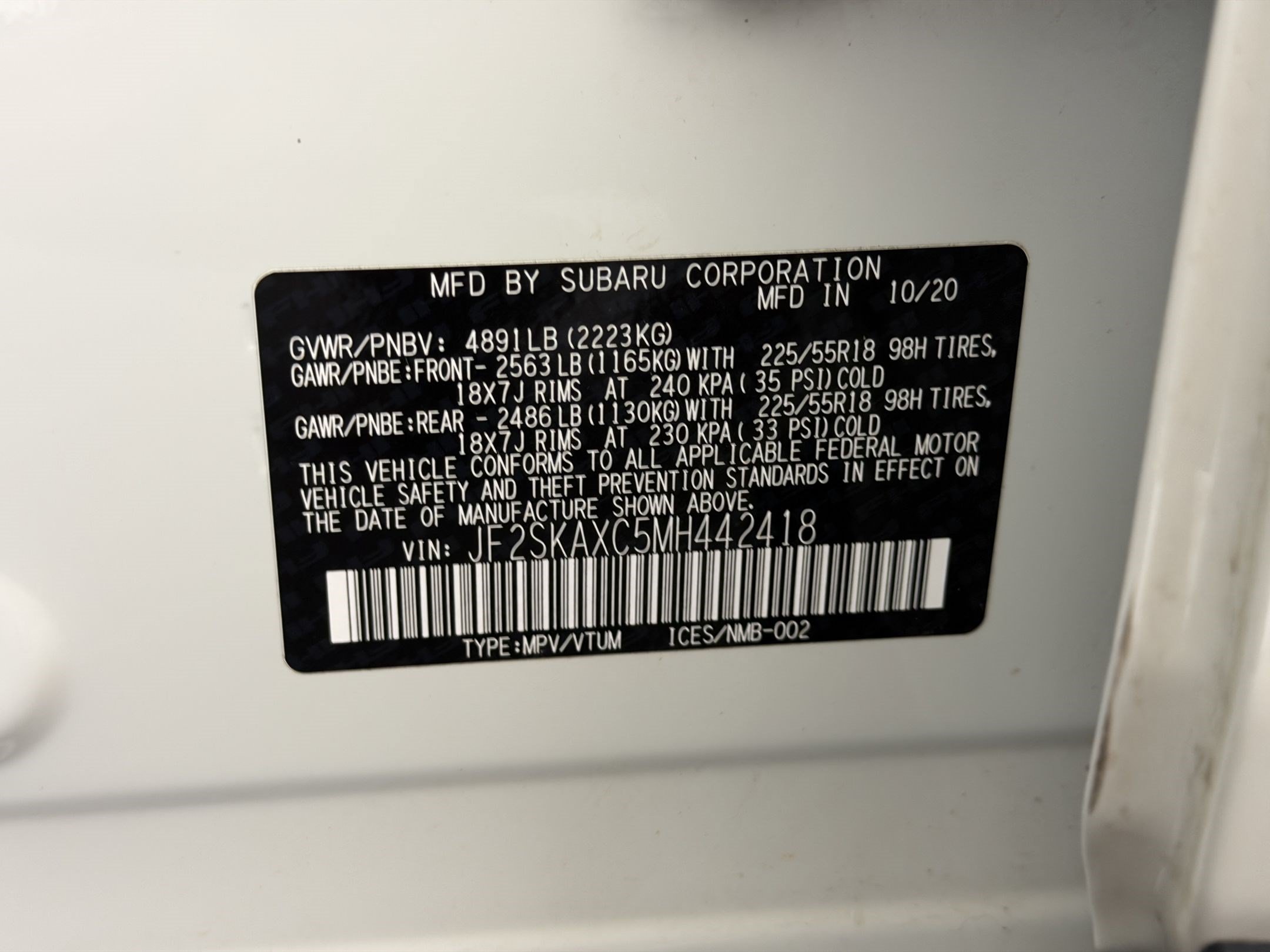 Used 2021 Subaru Forester Touring AWD/4WD image 26