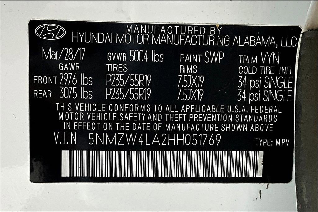 Used 2017 Hyundai Santa Fe Sport image 41