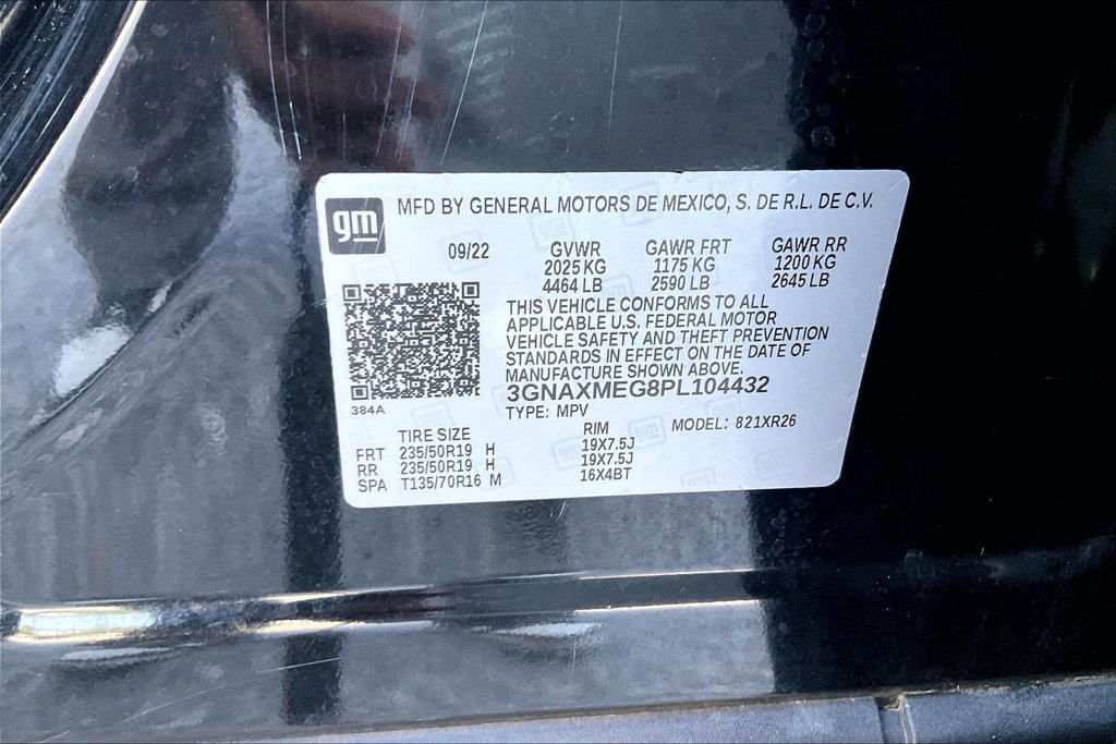 Used 2023 Chevrolet Equinox RS w/ RS Leather Package FWD image 21