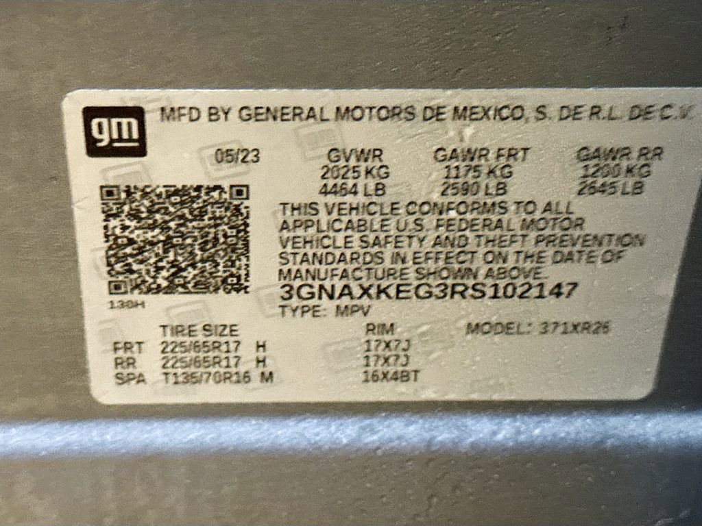 Certified 2024 Chevrolet Equinox LT w/ LPO, Floor Liner Package image 30