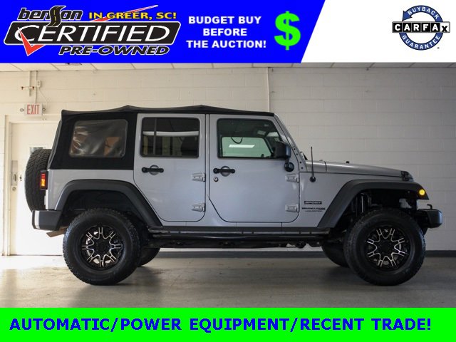 Used 2018 Jeep Wrangler Unlimited Sport S