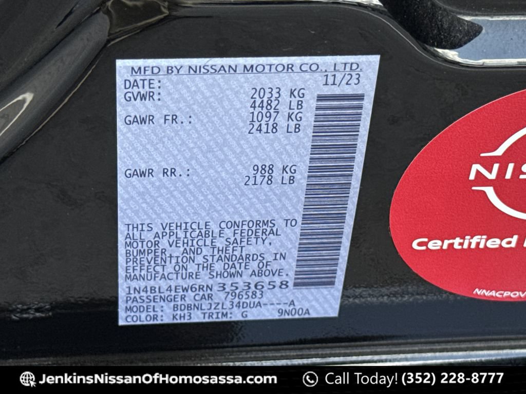 Certified 2024 Nissan Altima 2.5 SL AWD/4WD image 43