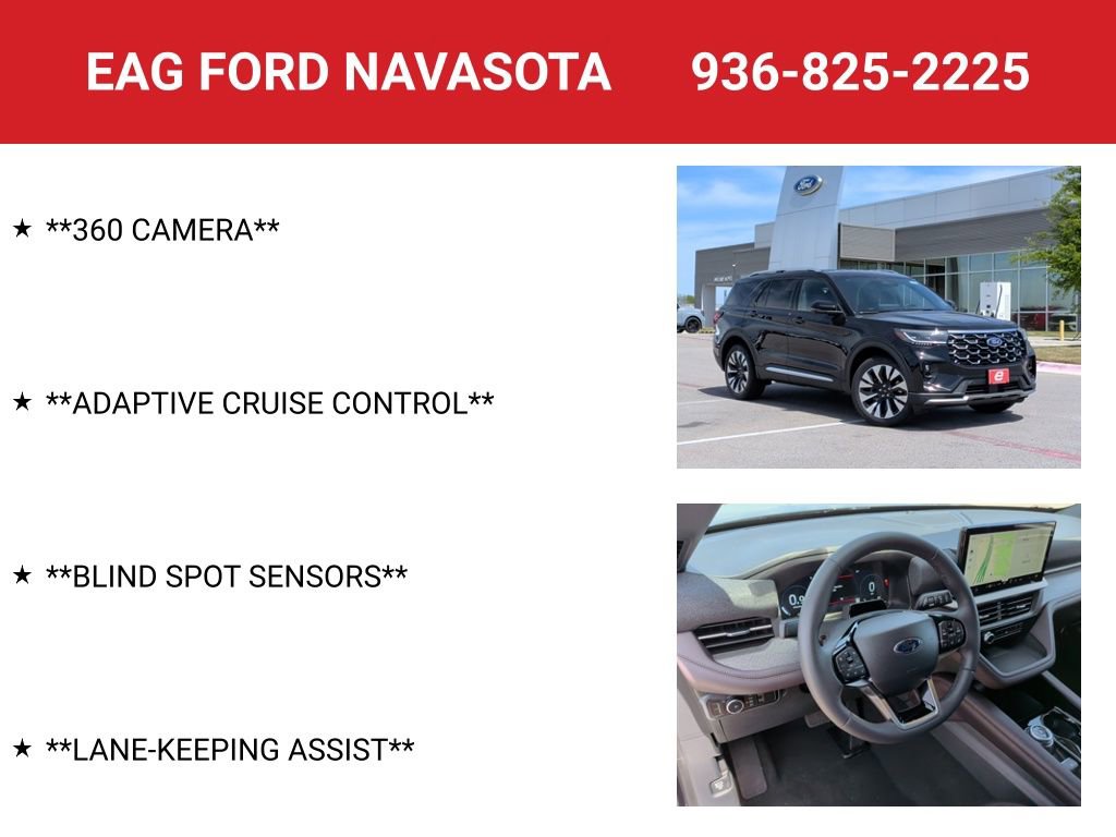 New 2026 Ford Explorer Platinum w/ LUX Leather Package image 8