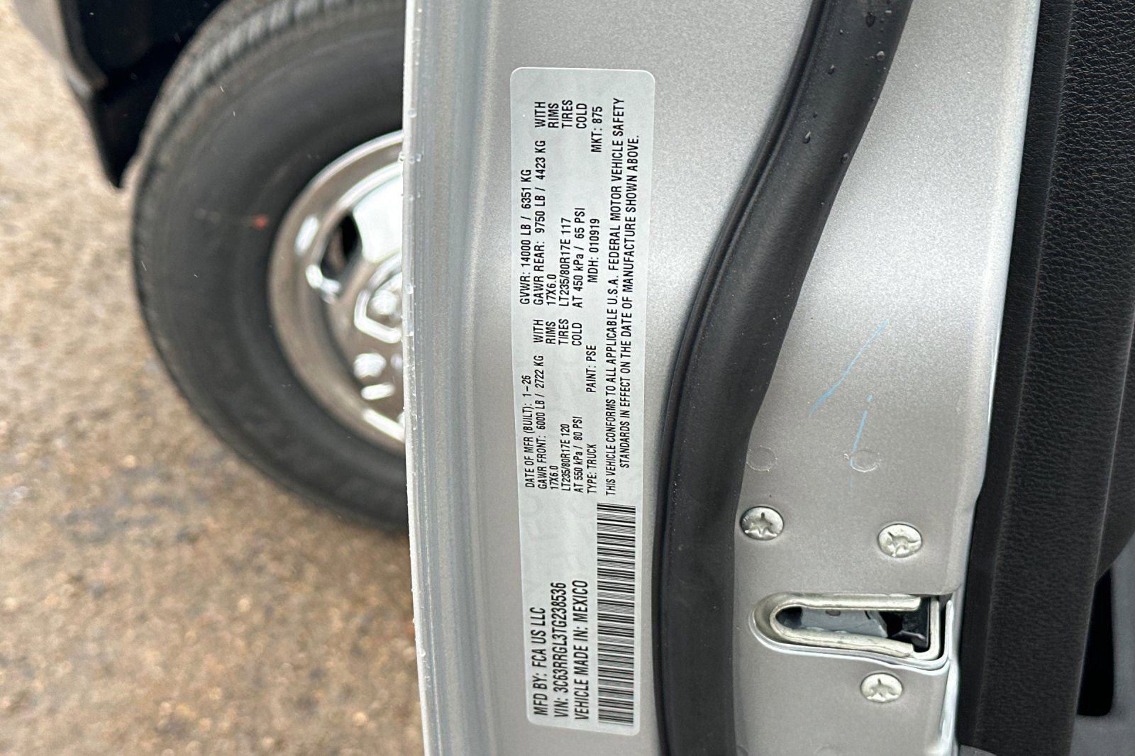 New 2026 RAM 3500 Tradesman AWD/4WD image 22