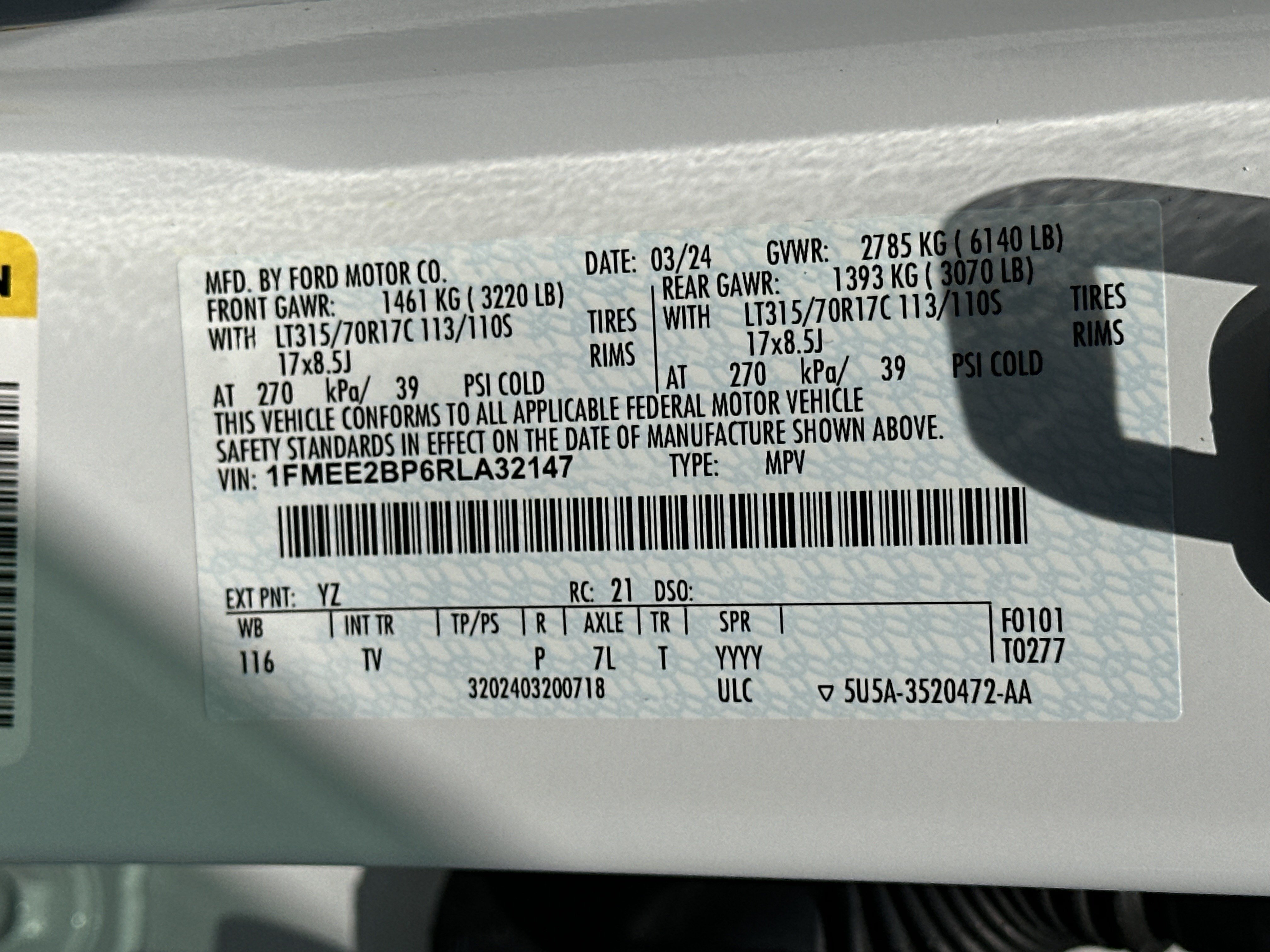 Used 2024 Ford Bronco Wildtrak AWD/4WD image 29