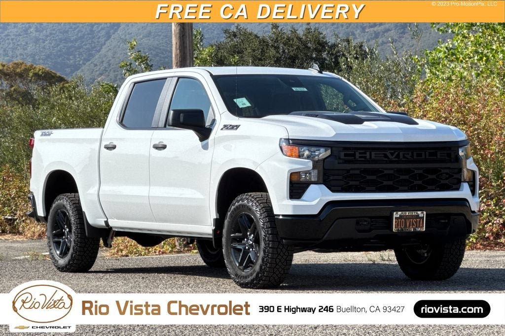New 2026 Chevrolet Silverado 1500 Custom Trail Boss w/ Dark Appearance Package