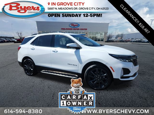 Used 2022 Chevrolet Equinox RS w/ RS Leather Package