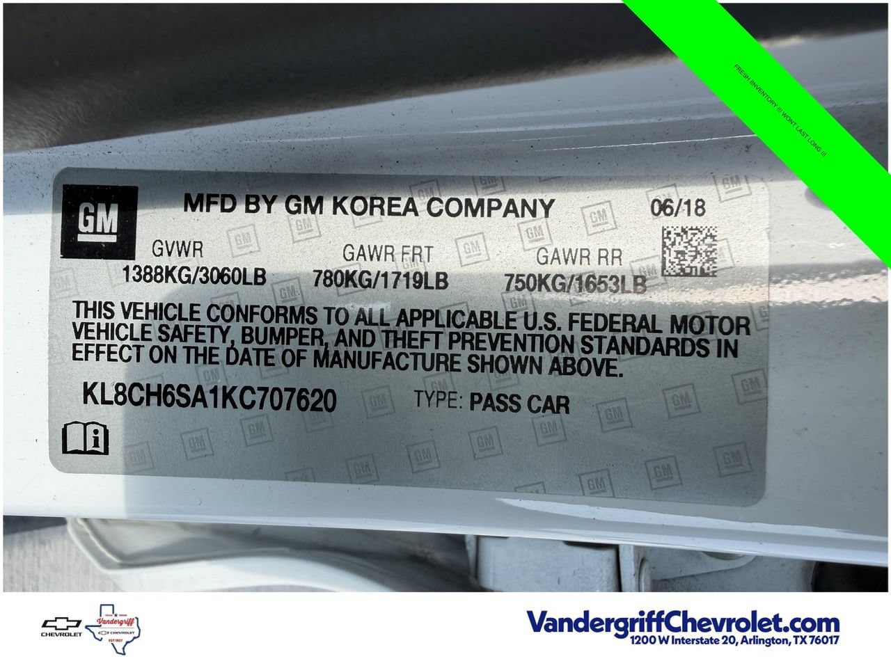 Used 2019 Chevrolet Spark ACTIV FWD image 28