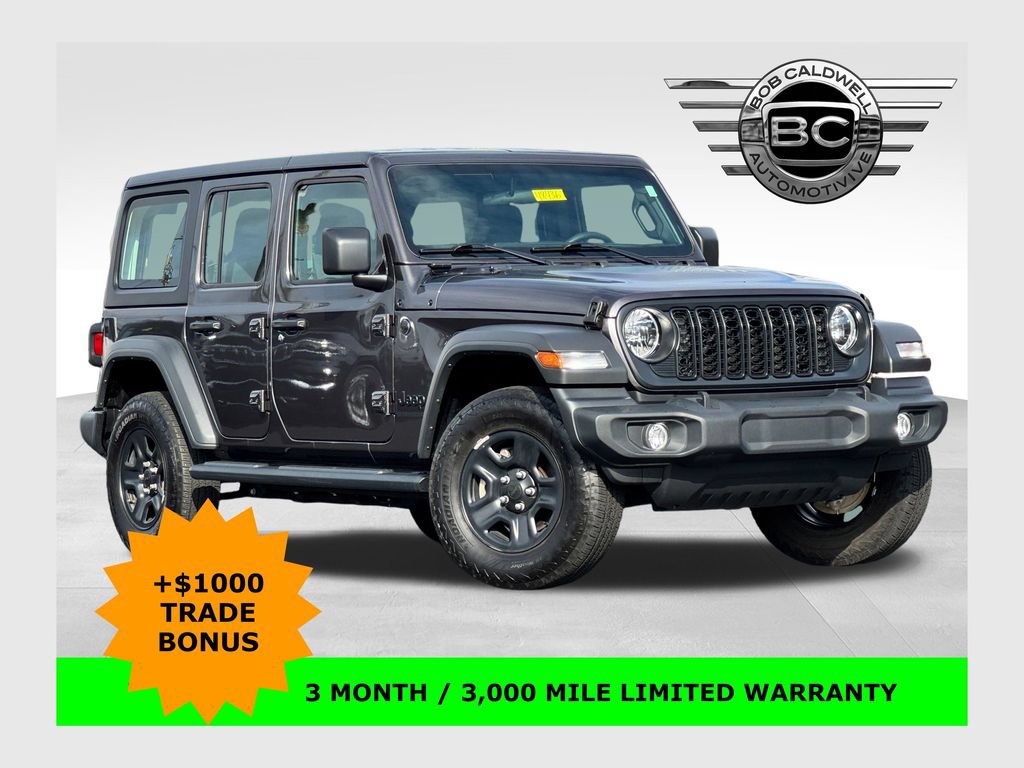 Used 2025 Jeep Wrangler Unlimited Sport AWD/4WD image 1