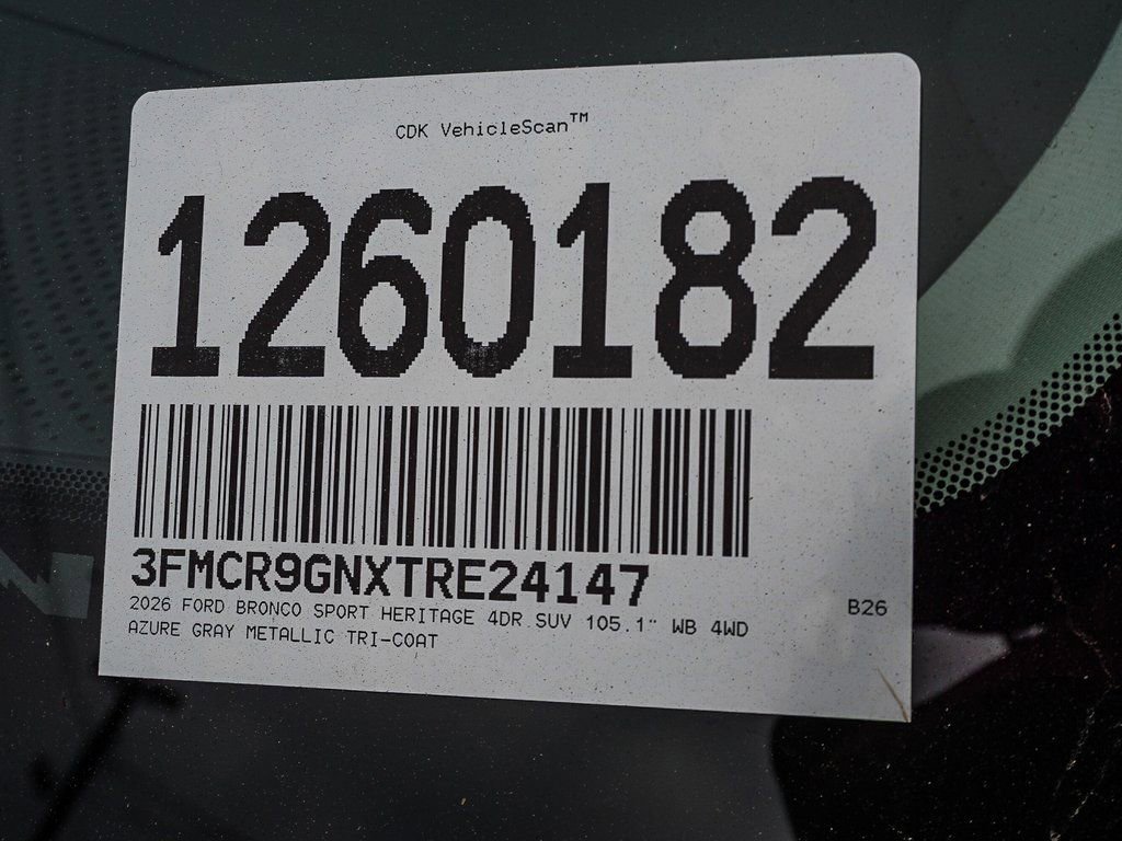 New 2026 Ford Bronco Sport Heritage w/ Convenience Package image 25