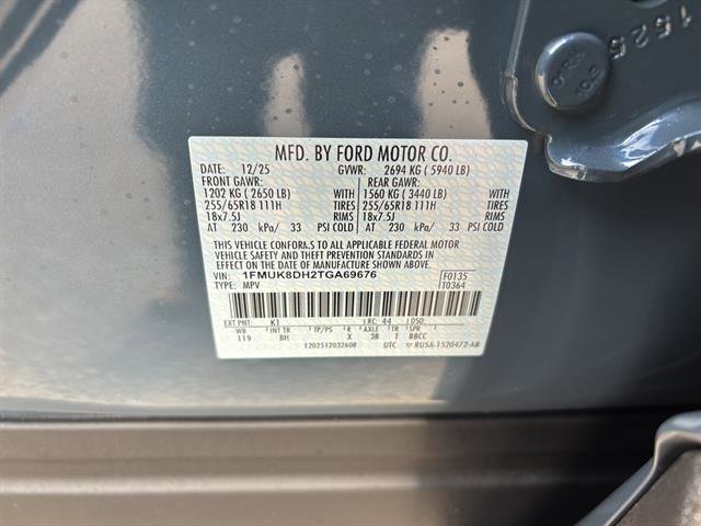 New 2026 Ford Explorer Active image 20