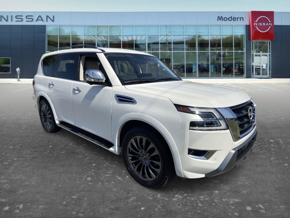 Certified 2023 Nissan Armada Platinum w/ Captain's Chairs Package AWD/4WD image 3