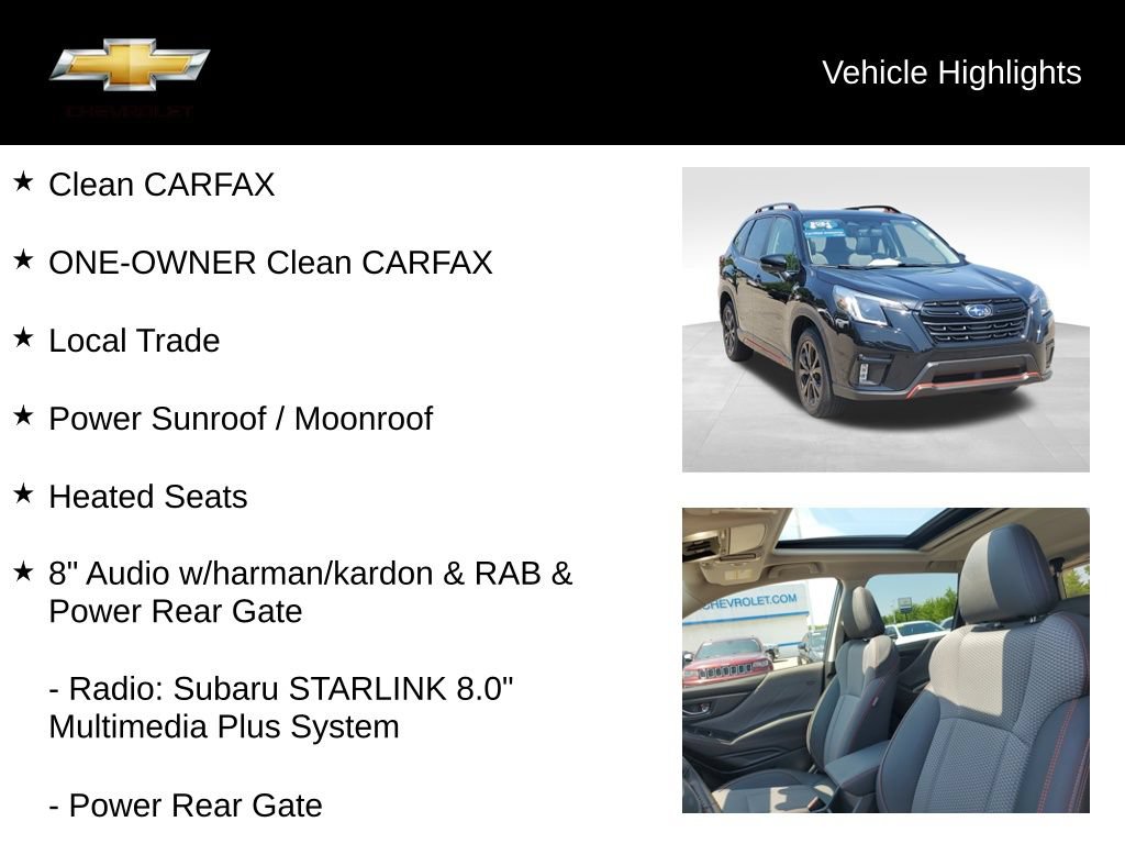 Used 2024 Subaru Forester Sport AWD/4WD image 20