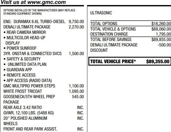 Certified 2023 GMC Sierra 3500 Denali w/ Denali Ultimate Package image 2