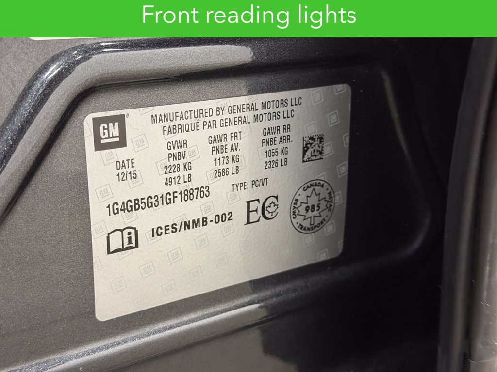Certified 2016 Buick LaCrosse Leather FWD image 29