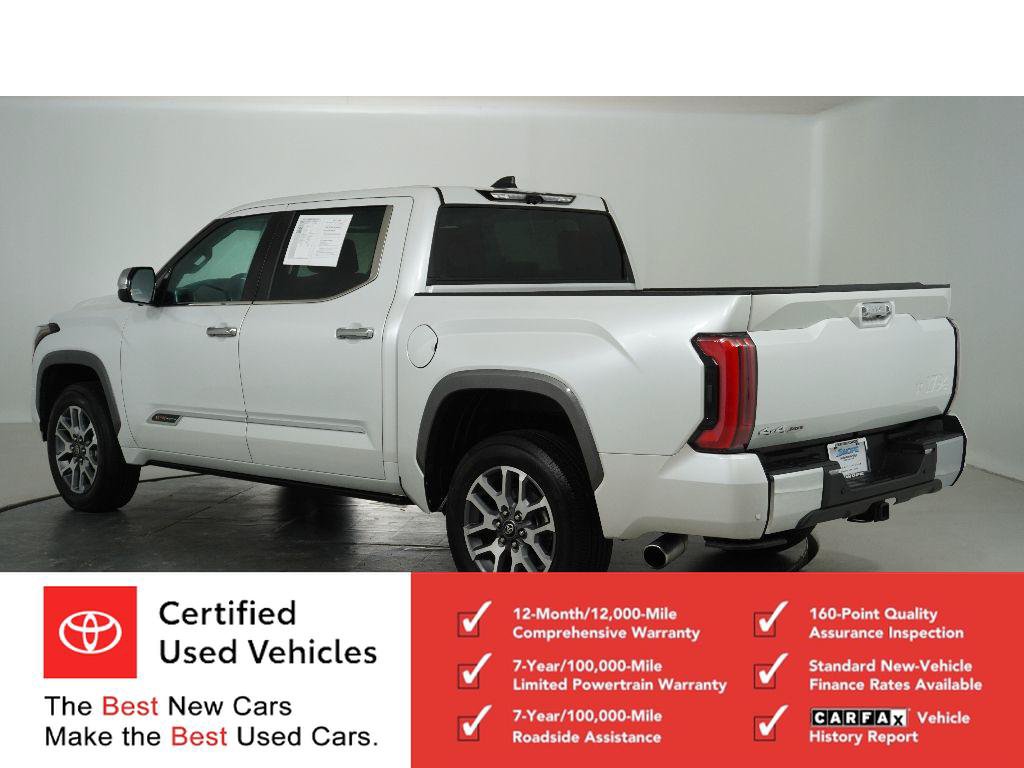 Certified 2025 Toyota Tundra 1794 Edition AWD/4WD image 5