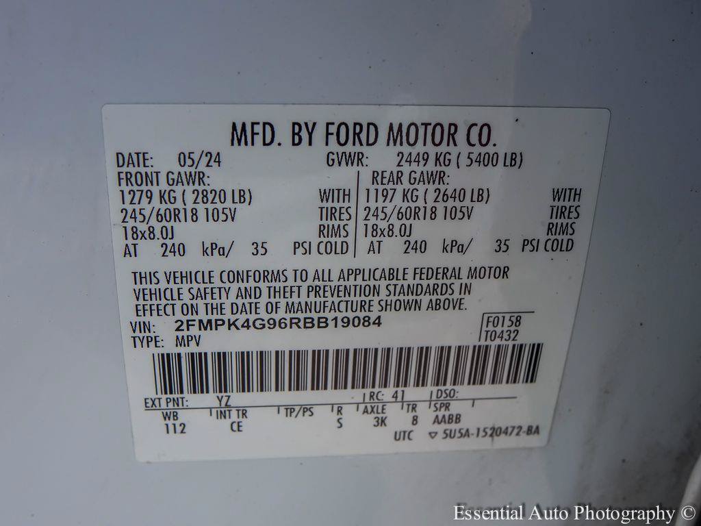 Certified 2024 Ford Edge SE AWD/4WD image 30