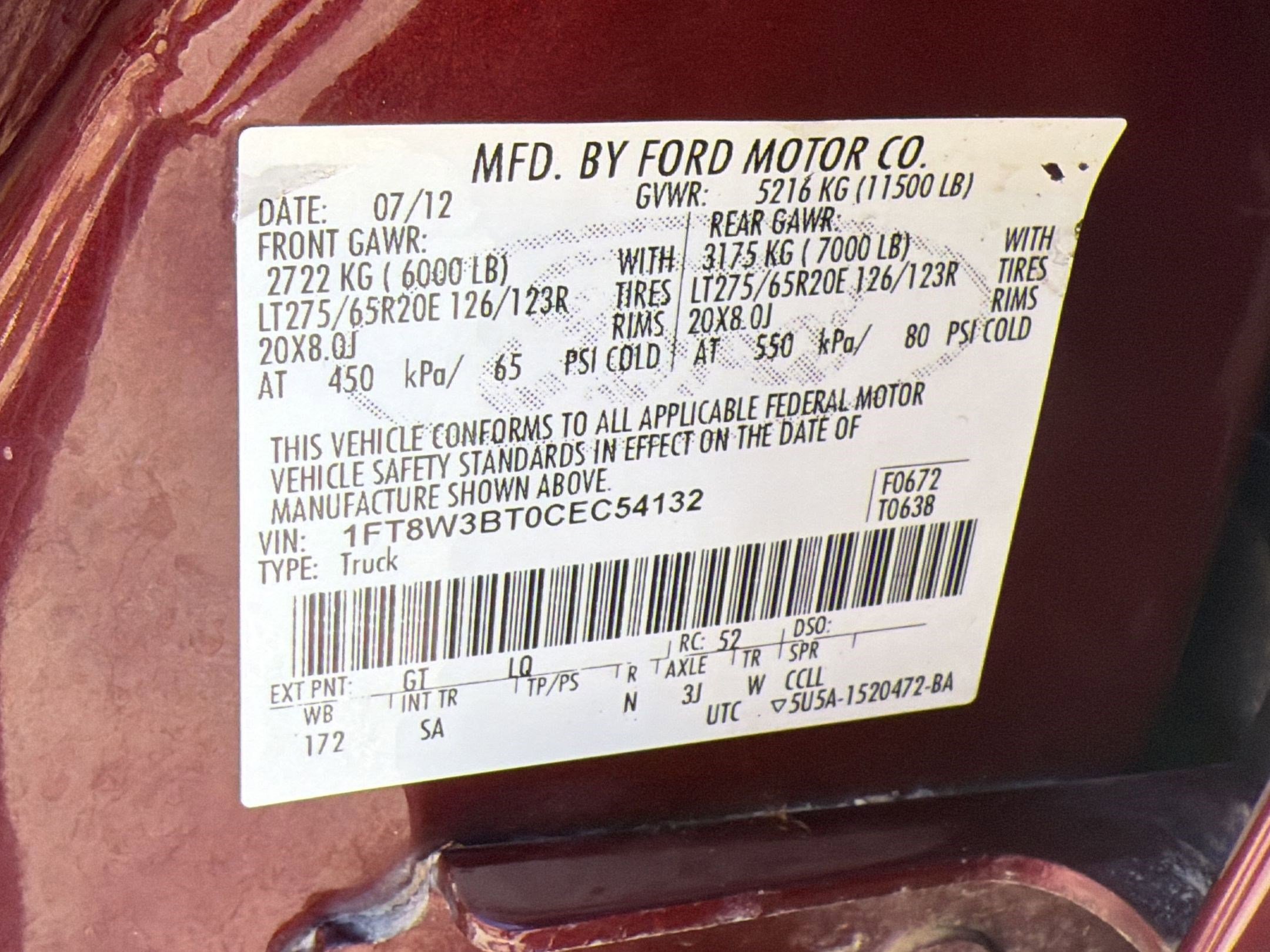 Used 2012 Ford F350 King Ranch image 17