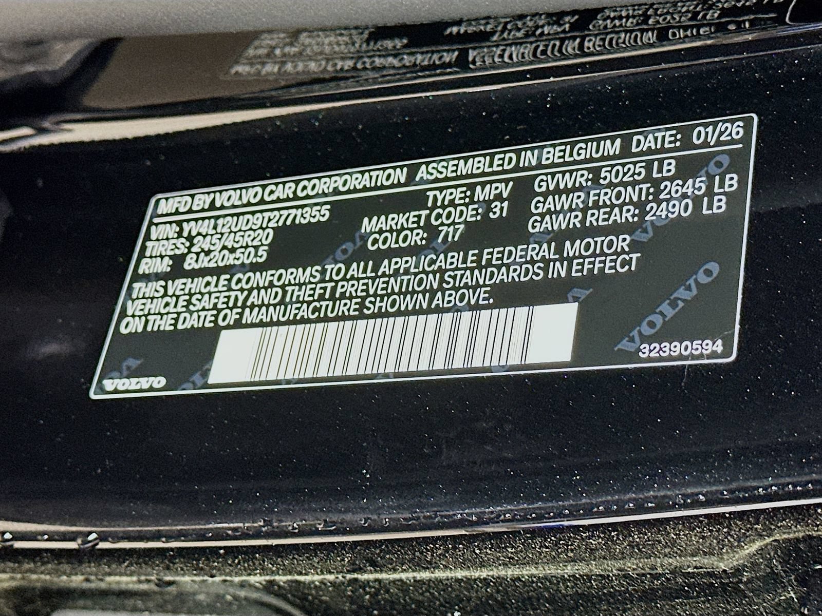 New 2026 Volvo XC40 B5 Ultra w/ Protection Package Premier AWD/4WD image 46