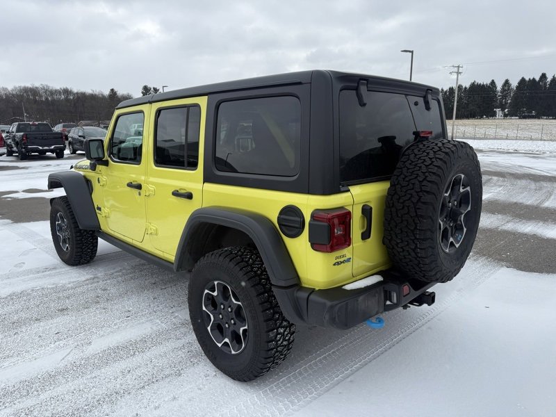Used 2023 Jeep Wrangler Unlimited Rubicon 4xe w/ Cold Weather Group image 8