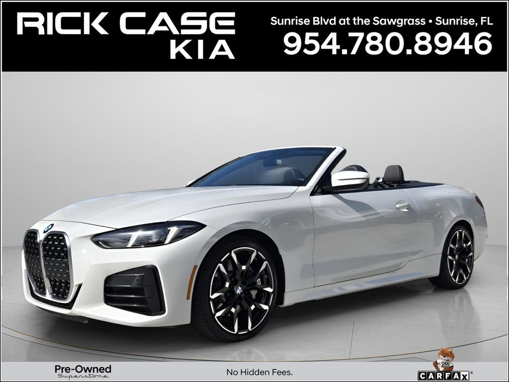 Used 2026 BMW 430i Convertible RWD image 1