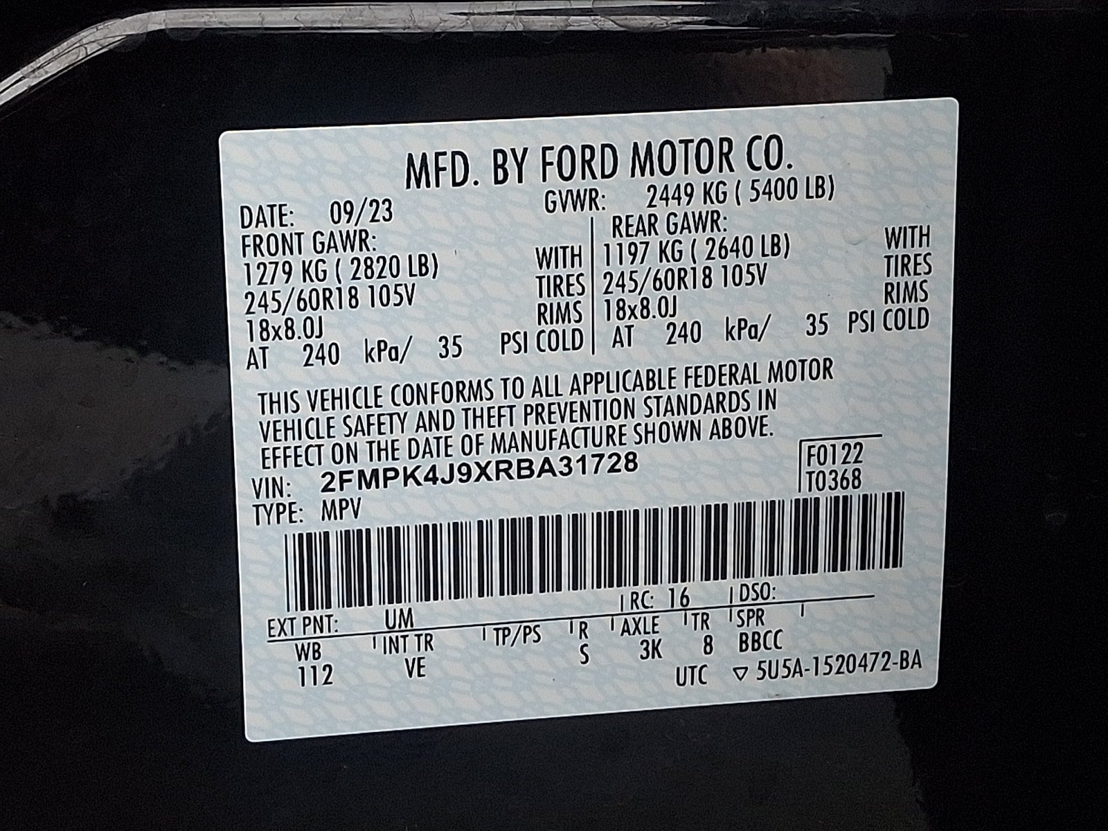 Used 2024 Ford Edge SEL w/ Convenience Package AWD/4WD image 27